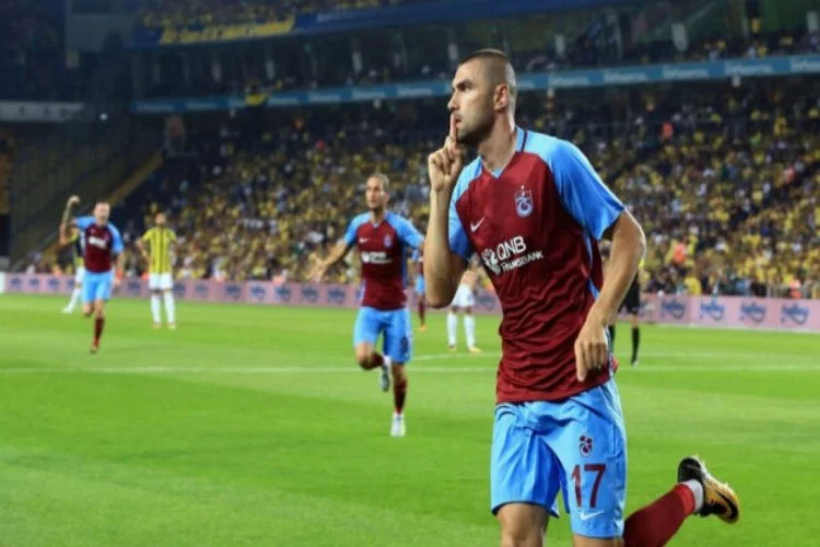 Burak'tan Trabzonspor'a iyi haber