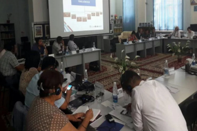 RTÜK'ten Kırgız meslektaşlara eğitim