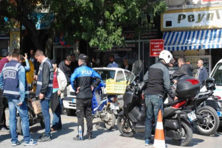 Bursa'da motosiklet sürücülerine ceza yağdı!