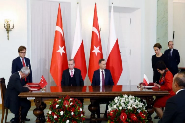 Türkiye ve Polonya arasında 5 anlaşma imzalandı