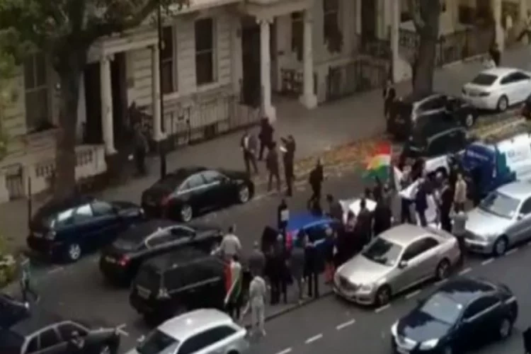 Londra'da Irak Büyükelçiliğine saldırı