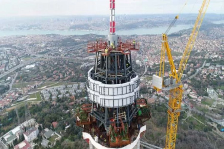 İstannbul'da yükseliyor! 168 metre boyunda olacak