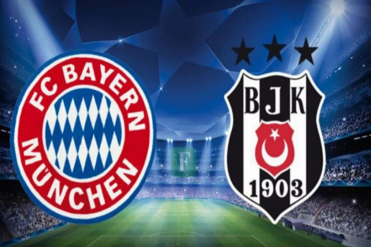 UEFA Şampiyonlar Ligi: Bayern Münih: 3 - Beşiktaş: 0 (İlk yarı)