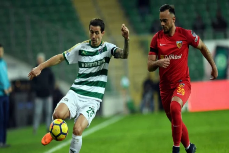 Bursaspor'u Stancu sırtlıyor