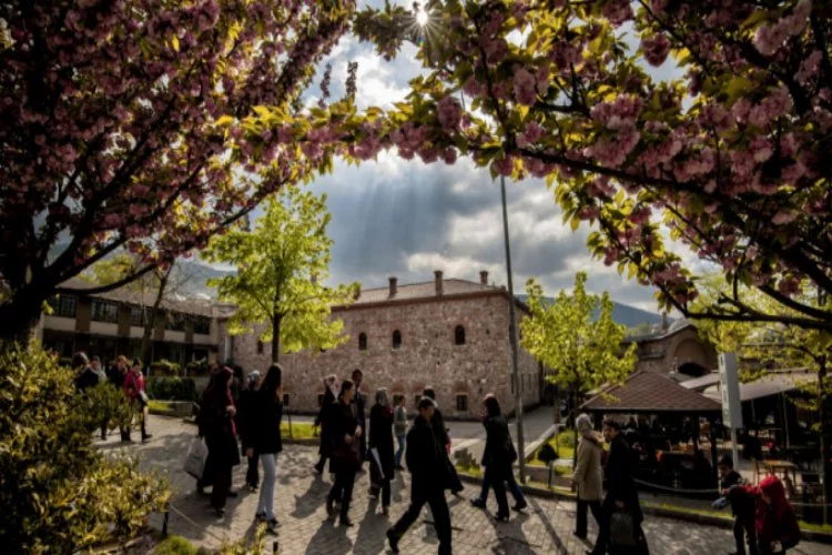 Bursa'nın baharı bile bir başka güzel