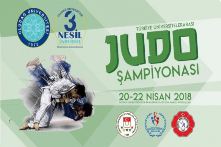 Uludağ Üniversitesi'nde Judo Şampiyonası  heyecanı