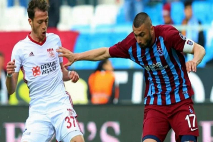 Trabzonspor, Sivasspor'a kendi evinde yenildi: 0-2