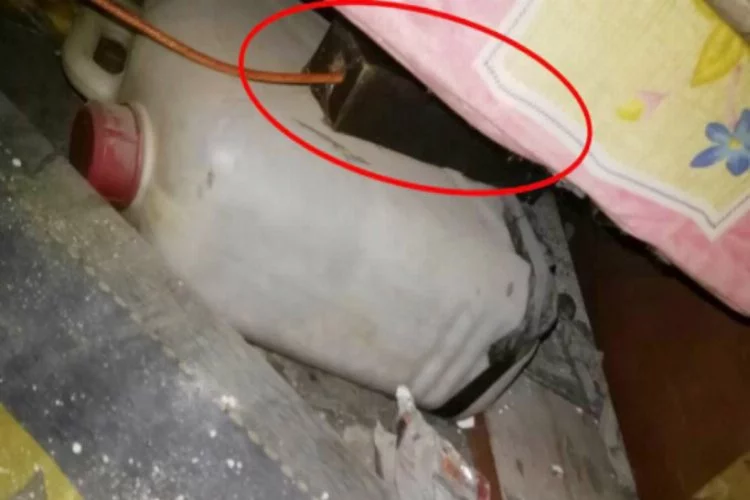 Afrin'de yatağın altına tuzaklanmış EYP imha edildi