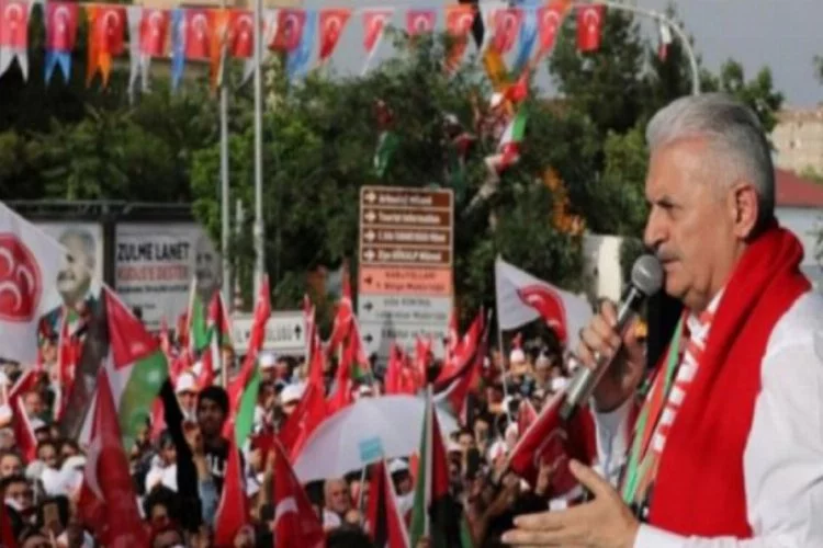 Başbakan Diyarbakır'dan seslendi:'İzin vermeyeceğiz'
