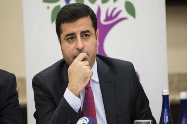 HDP Cumhurbaşkanı adayı Demirtaş'ın tahliye talebine red