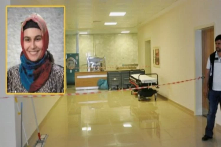 Hastanede feci ölüm! Eşarbını silindire kaptırdı