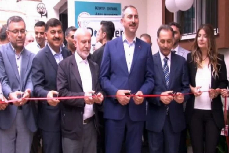 Adalet Bakanı Gül rehabilitasyon merkezi açılışına katıldı