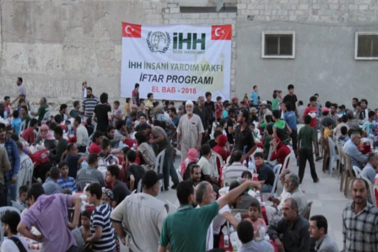 İHH Ramazan ayında Suriye halkını yalnız bırakmadı