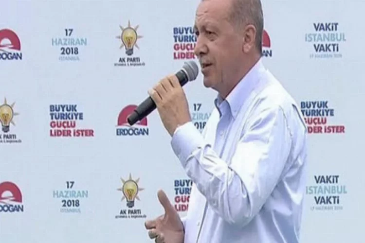 Erdoğan Yenikapı'dan müjdeleri peş peşe sıraladı