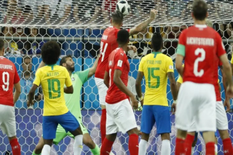 2018 FIFA Dünya Kupası: Brezilya: 1 - İsviçre: 1