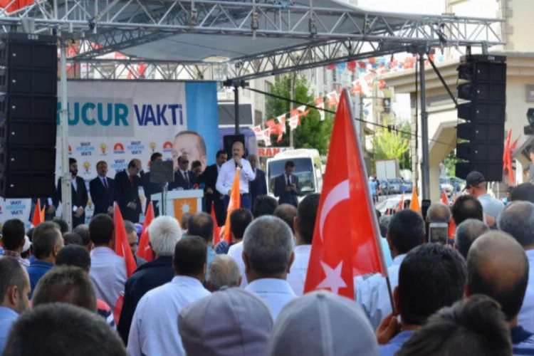 Soylu: "Milletin adamı Recep Tayyip Erdoğan'la birlikte bu makus talihi yendik"