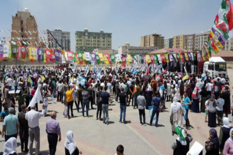 HDP'nin Kızıltepe ve Nusaybin mitingleri boş kaldı
