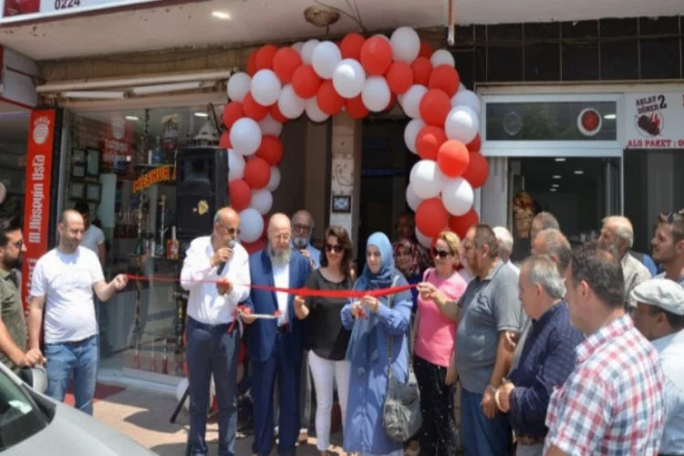 Bursa'da portatif termal hizmete açıldı