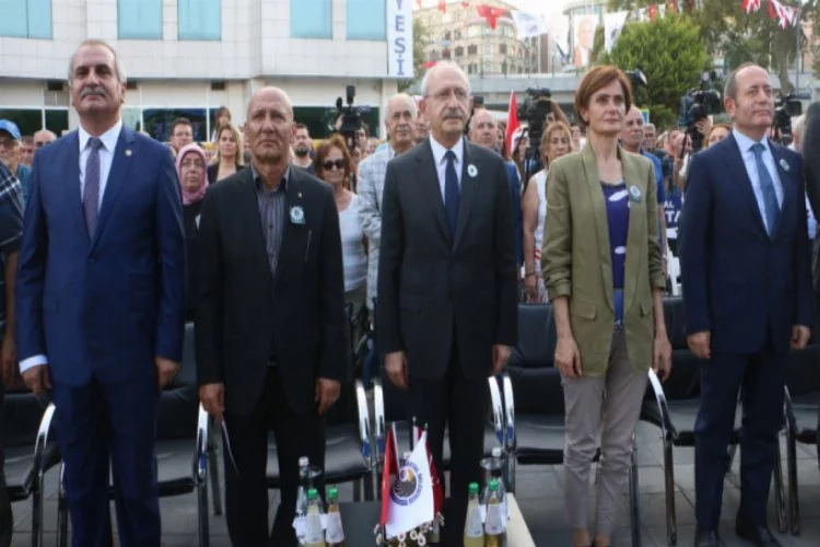Kılıçdaroğlu, Kartal'da Srebrenitsa katliamı anma törenine katıldı