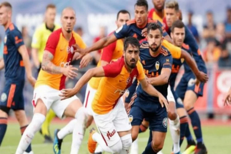 Galatasaray, Valencia'ya 2-1 mağlup oldu