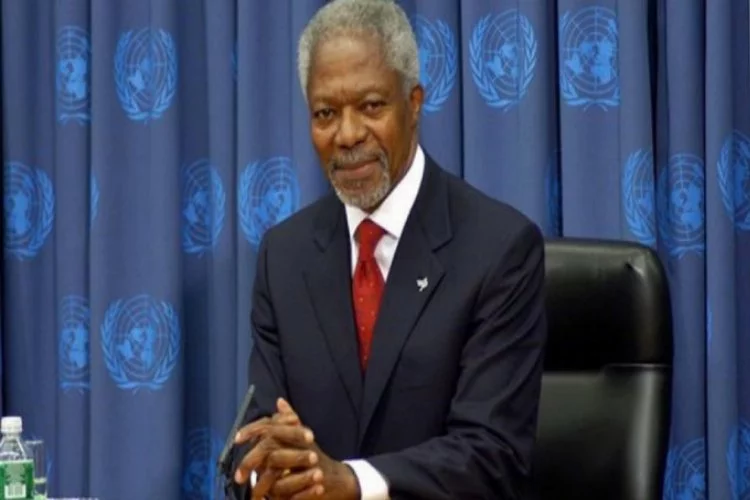 Dışişlerinden Kofi Annan mesajı