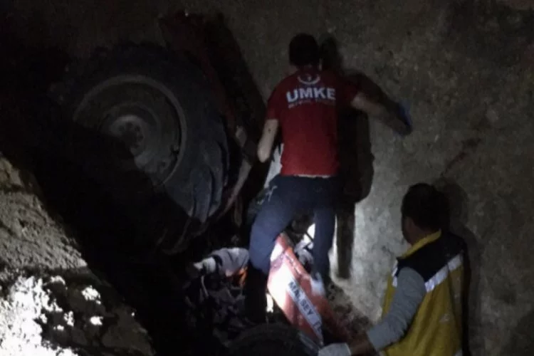 İvrindi'de traktör devrildi: 1 ölü, 2 yaralı
