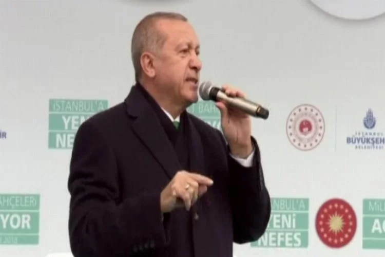Erdoğan açılışta konuşuyor: "'Önce haddini bileceksin''