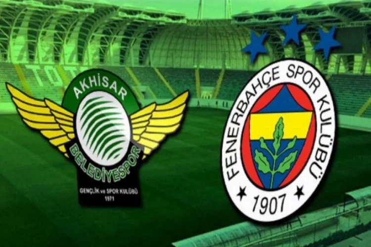 Fenerbahçe-Akhisarspor mücadelesi sona erdi