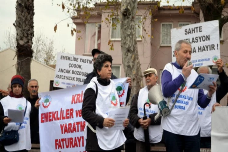 Bursa'da eylem yaptılar!