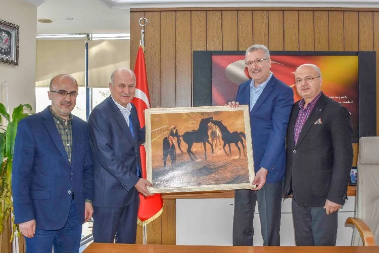 Torun’dan Karacabey Belediye Başkanı Özkan’a ziyaret