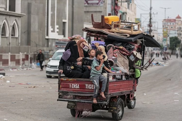 2 haftada 1 milyona yakın Filistinli göç etmek zorunda kaldı