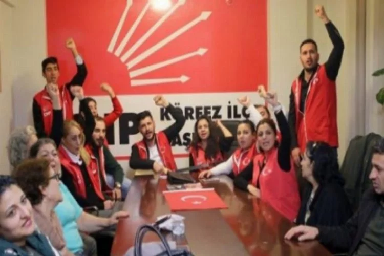 CHP'lilerin "İYİ Parti'yi desteklemeyiz" eylemi