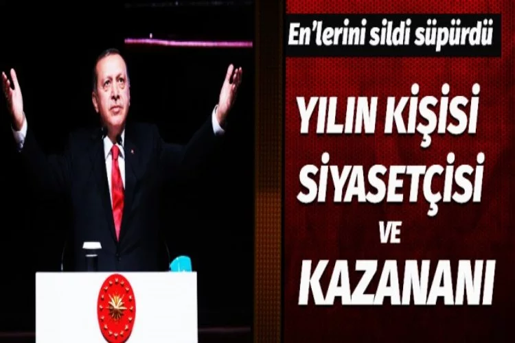 2015'te 'yılın kişisi' Recep Tayyip Erdoğan oldu