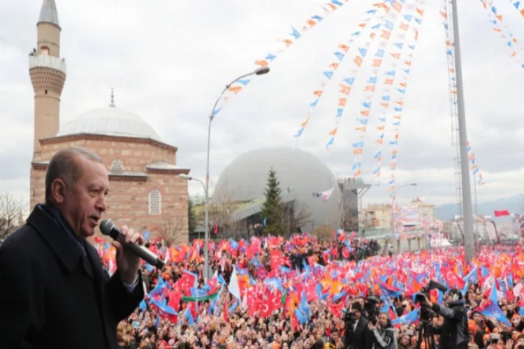 Erdoğan talimatı Bursa'dan verdi