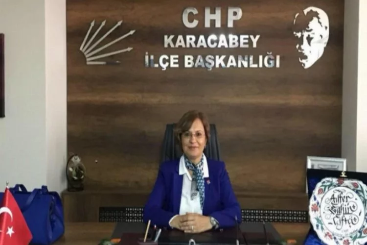 Bursa CHP'de şok istifa
