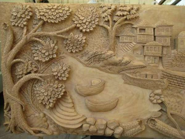 Birbirinden harika ağaç oyma sanatları