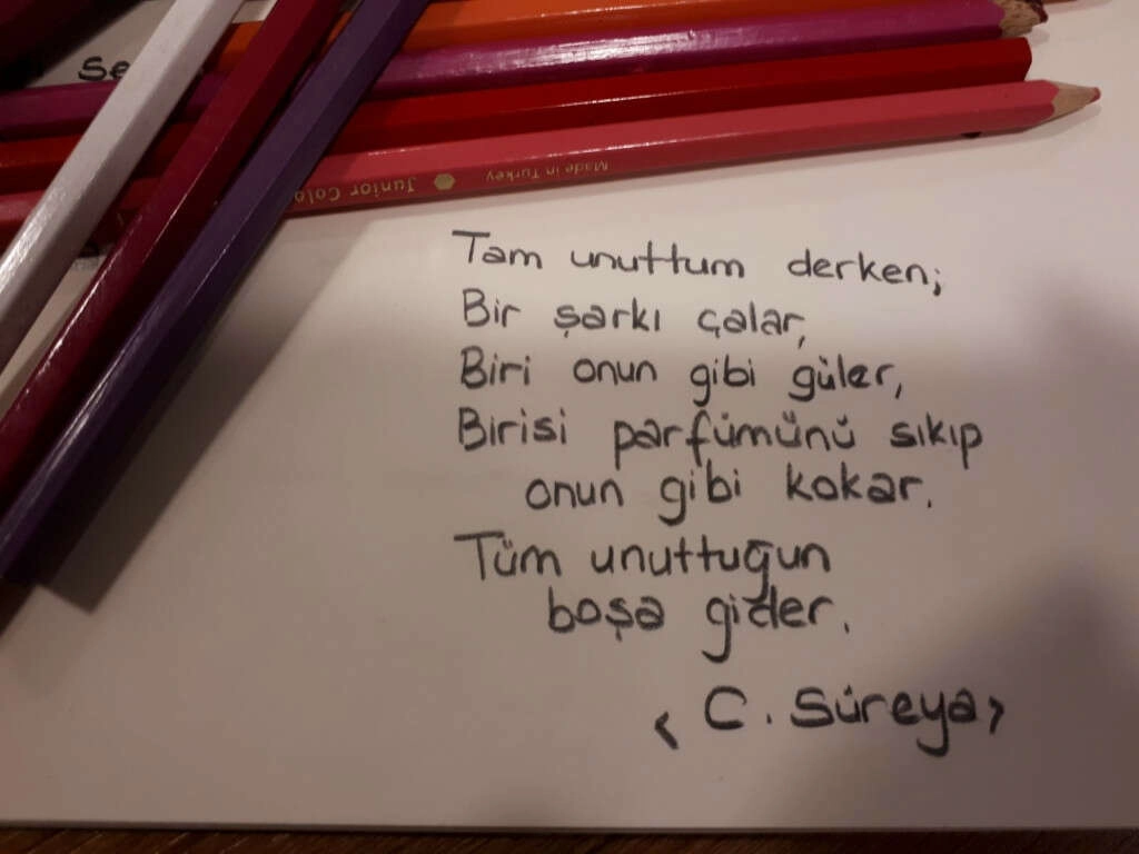 Cemal Süreya'dan aşk sözleri
