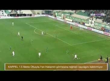 Bursaspor'dan hakem hataları ile ilgili video!