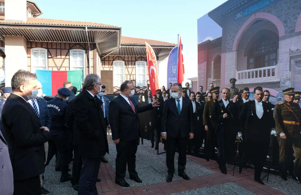 Ulu Önder Atatürk Bursa'da törenle anıldı