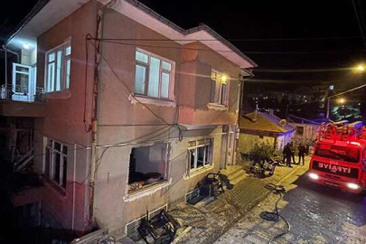 Evde tüp patladı: Yaralılar var!