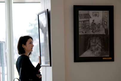 Bursa'da öğrencilerden anlamlı sergi