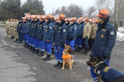 Kırgızistan deprem nedeniyle arama kurtarma ekibi gönderdi