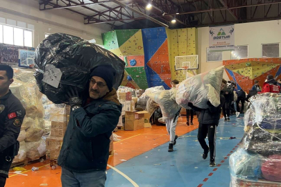 İnegöl tek yürek: Birbirleriyle yarıştılar!