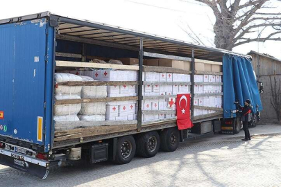 Kuzey Makedonya'dan deprem bölgesine yardım