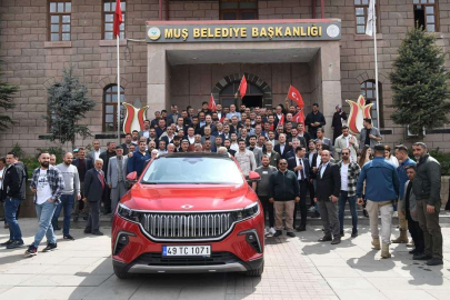 Anadolu Kırmızısı Togg Muş'a geldi