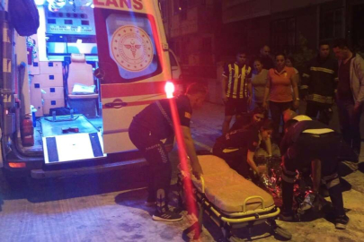 Benzini üzerine dökerek kendini ateşe verdi