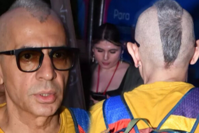 Okan Bayülgen yeni tarzıyla çok şaşırttı