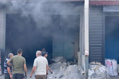 Bursa Dökümcüler Sitesi’nde yangın