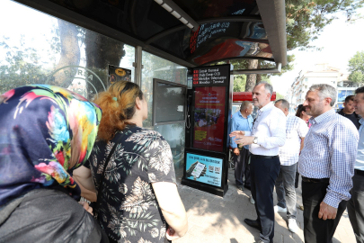 Bursa'nın hangi ilçesinde akıllı durak hizmete girdi?