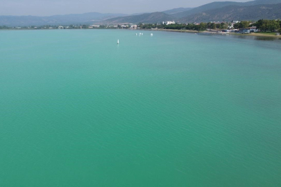 Bursa'da İznik Gölü’nde plankton patlaması